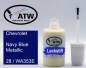 Preview: Chevrolet, Navy Blue Metallic, 28 / WA353E: 20ml Lackstift, von ATW Autoteile West.